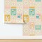 Geometric Pastel Breeze Blocks Tropical Custom Removable Wallpaper by Spoonflower Peel & Stick Wallpaper 2FT Wide